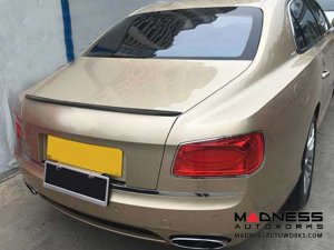 Bentley Continental Flying Spur Rear Duck Spoiler - Carbon Fiber 